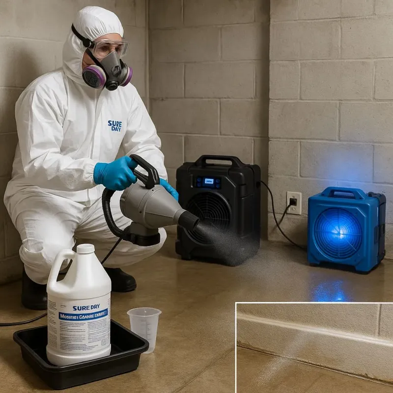 Sanitization and Odor Removal process in Knox, PA