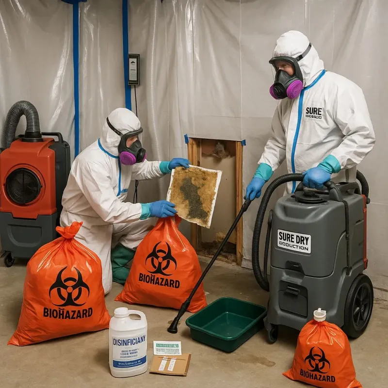 Contaminated Water Handling Protocols process in Knox, PA