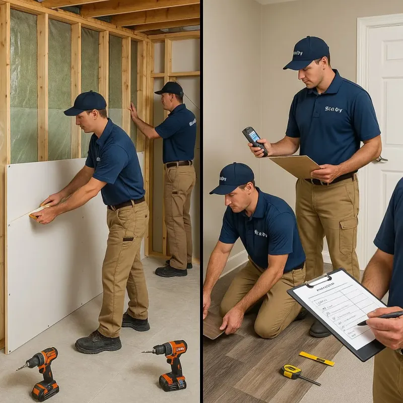 Repairs and Reconstruction process in Knox, PA