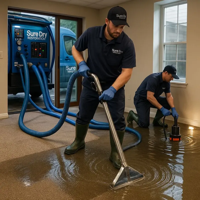 Water Extraction and Removal process in Knox, PA